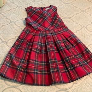 Vineyard Vines Jolly plaid girls dress